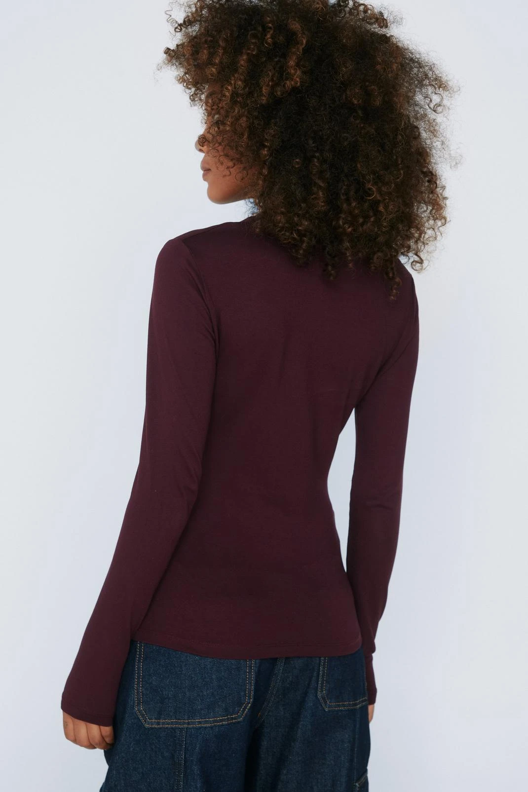Crew Neck Long Sleeve Top - Image 3