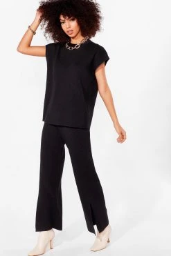 We Should Be Together Knit Tank Top And Pants Set