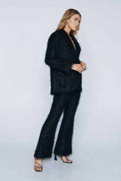 Premium Tassle Fabric Tailored Flare