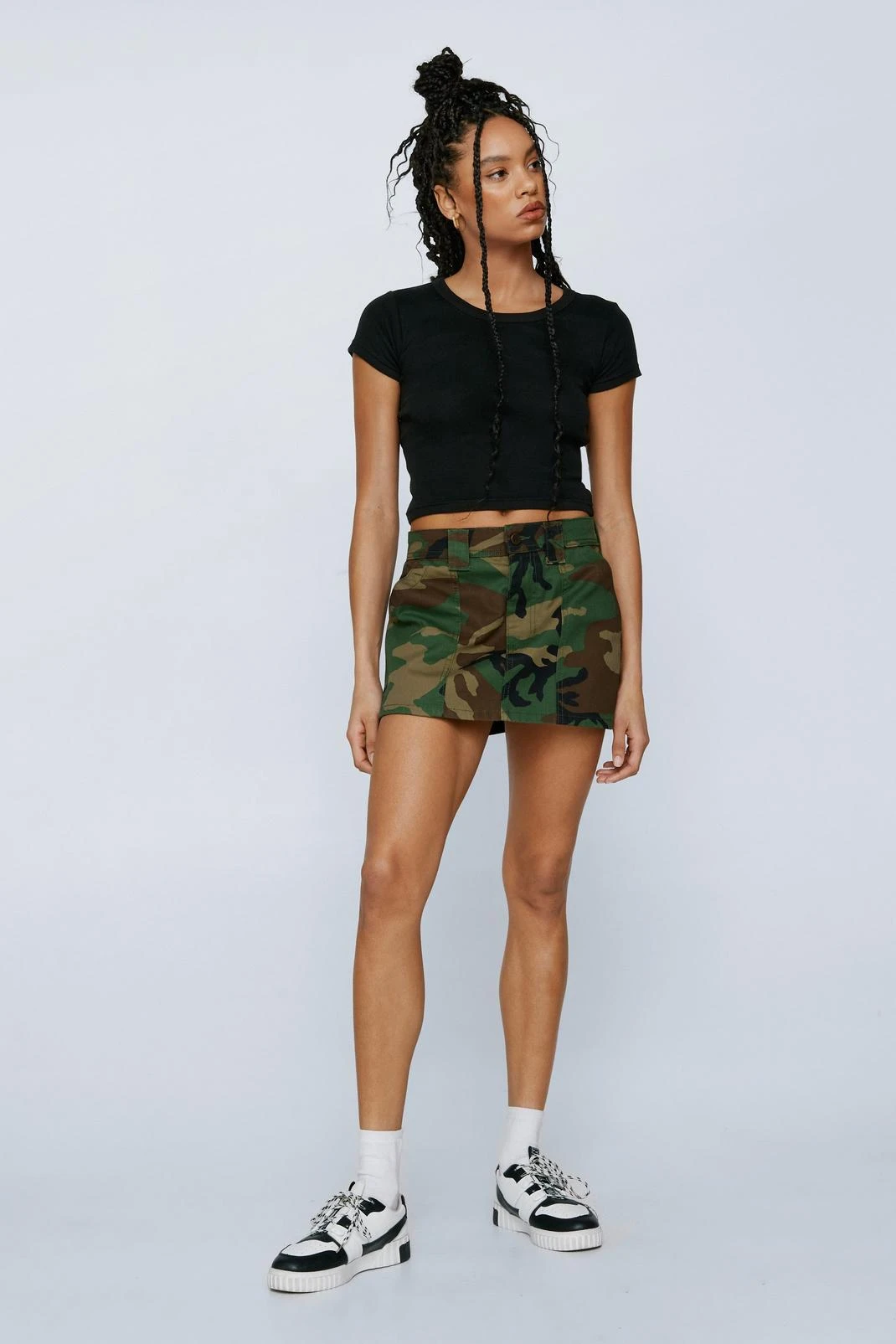 Ribbed Baby Fit T-shirt