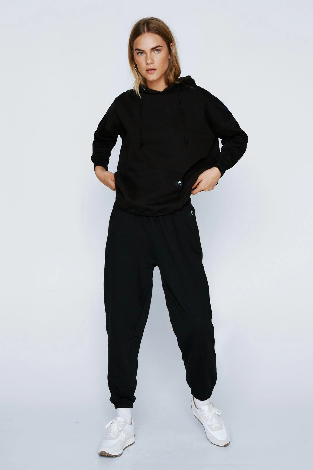 Tab Detail Hoodie And Sweatpants Set - Image 7