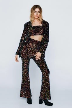 Tailored Sequin Bralet