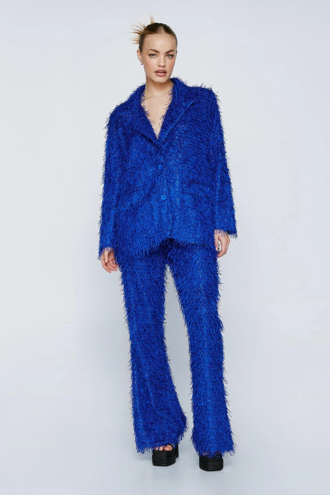 Premium Tassle Fabric Tailored Flare - Image 4