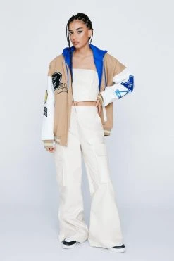 Faux Leather Bandeau Corset Top