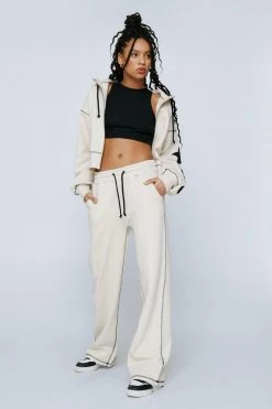 Star Wide Leg Sweatpants