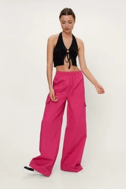 Super Wide Leg Pocket Cargo Pants