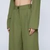 Pleated Wide Leg Tailored Trouser