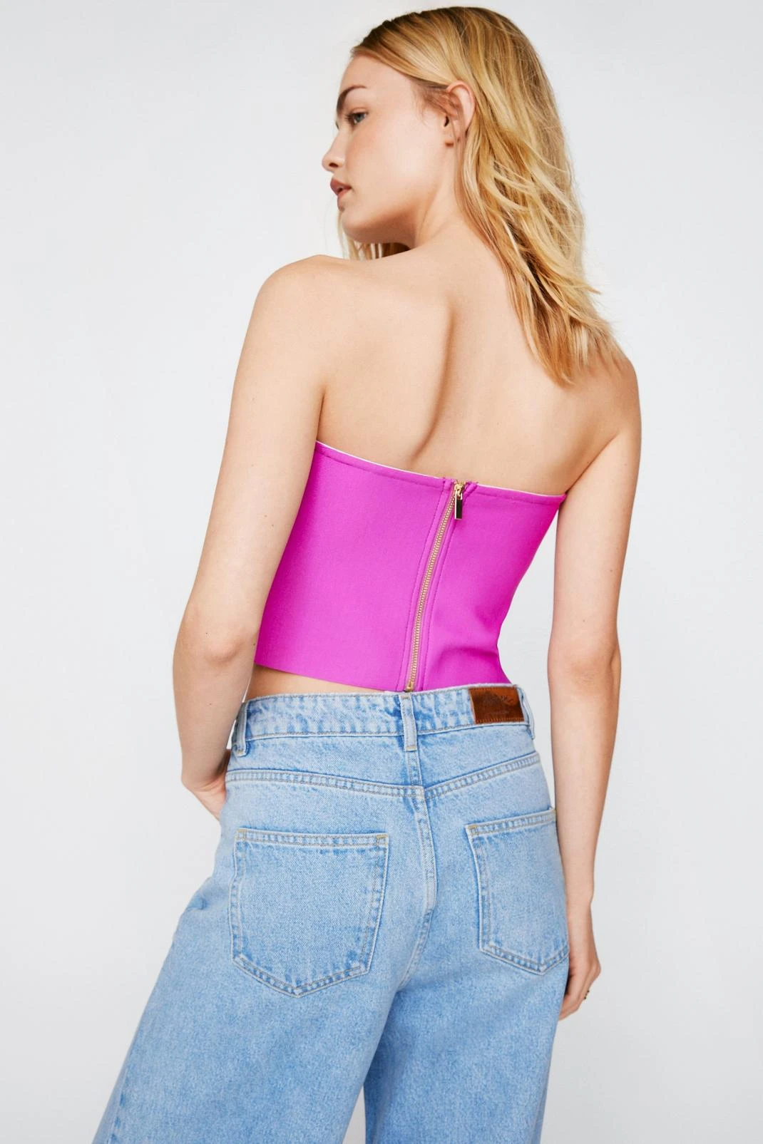 Bandage Cut Out Bandeau Top - Image 6