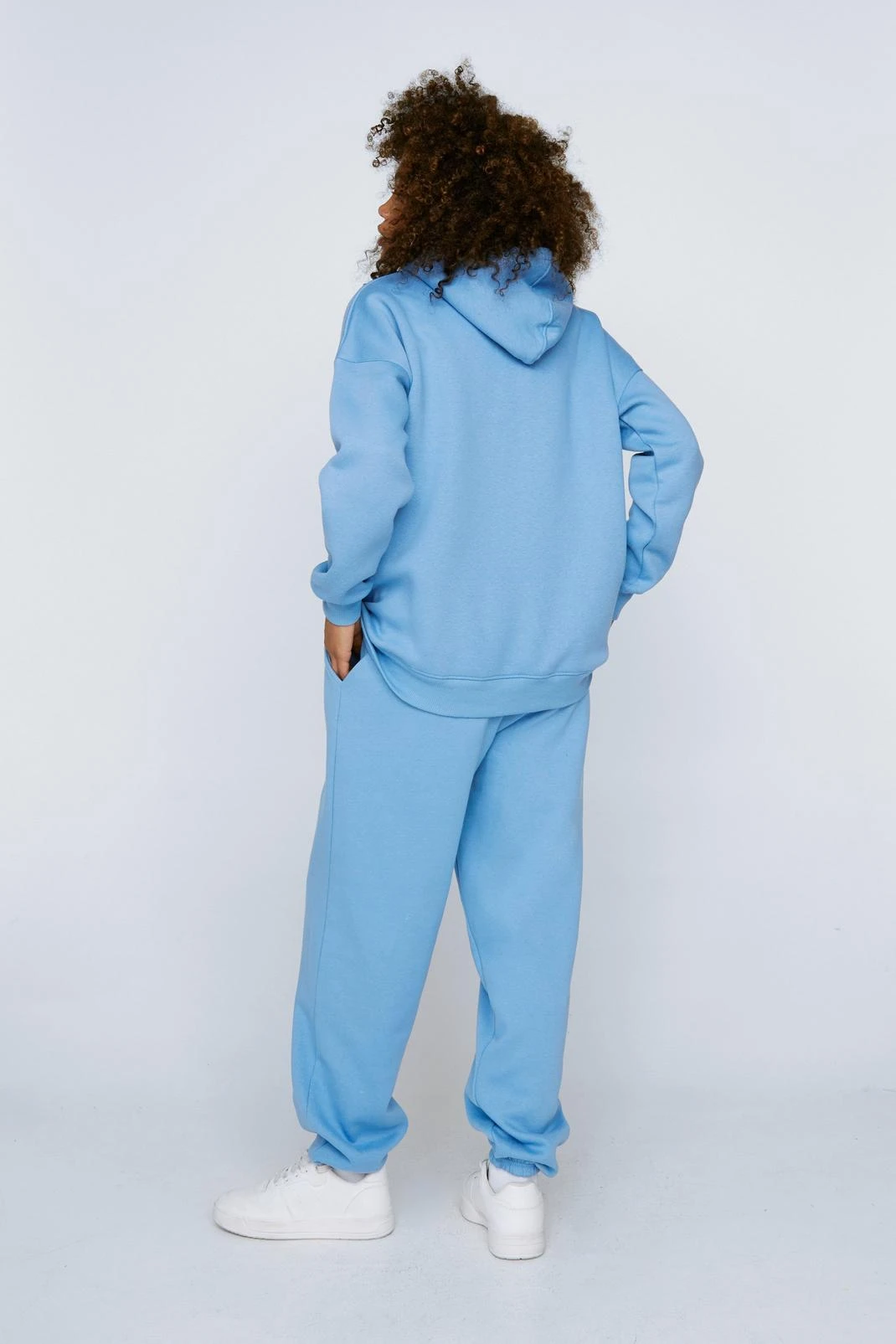 Tab Detail Hoodie And Sweatpants Set - Image 6