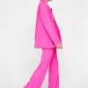 Tailored Flared Wide Leg Pants