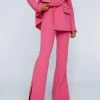 Tailored Pants With Side Splits