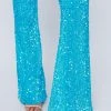 Premium Velvet Sequin Flare Pants