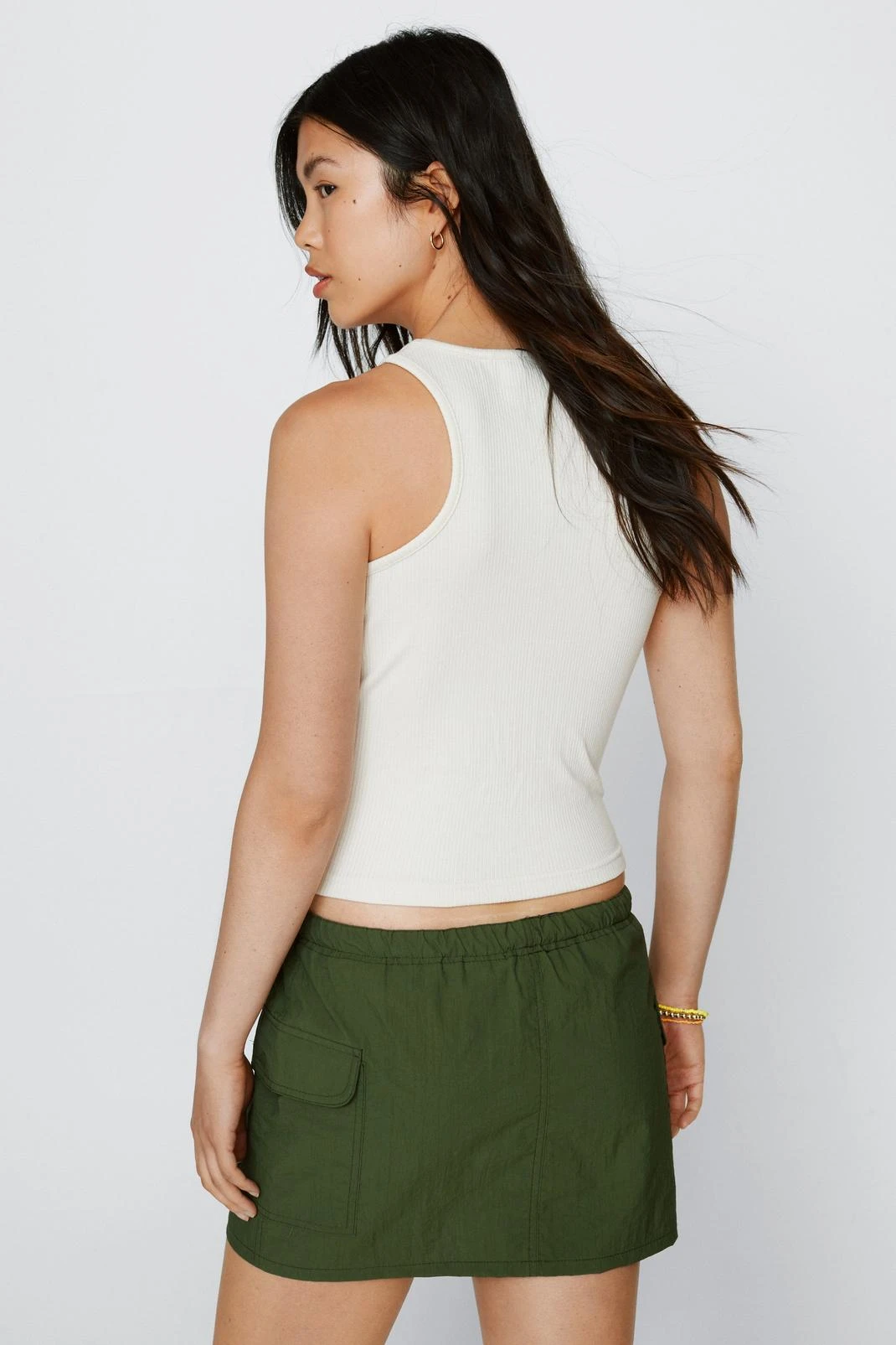 Premium Racer Back Ribbed Tank Top - Image 9