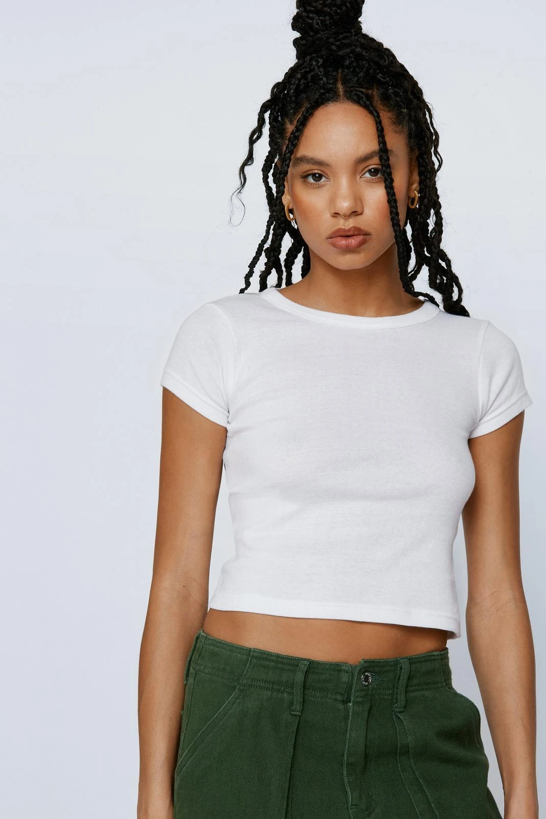 Ribbed Baby Fit T-shirt - Image 5