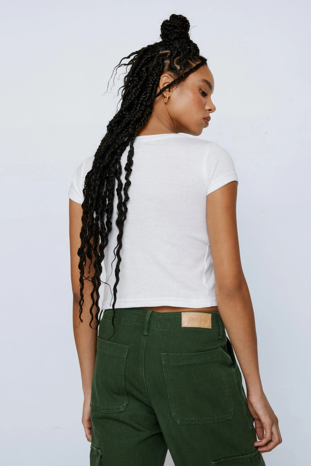 Ribbed Baby Fit T-shirt - Image 6